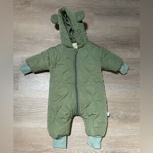 Down Snowsuit - NWOT - 6-12 months